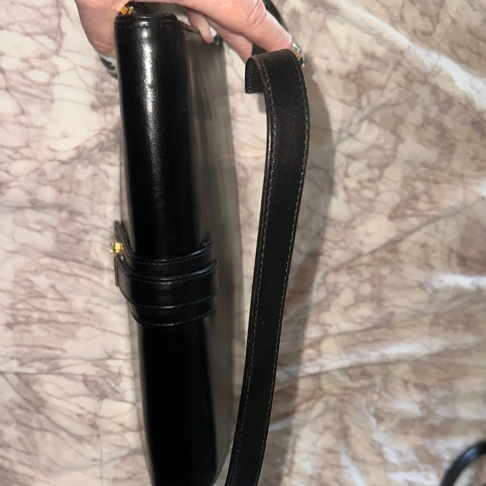 Gucci Black Leather Shoulder Bag or Clutch - Picture 14 of 14